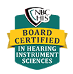 Brandy Lujan Board Certified Hearing Instrument Specialist Grand Junction, CO Badge